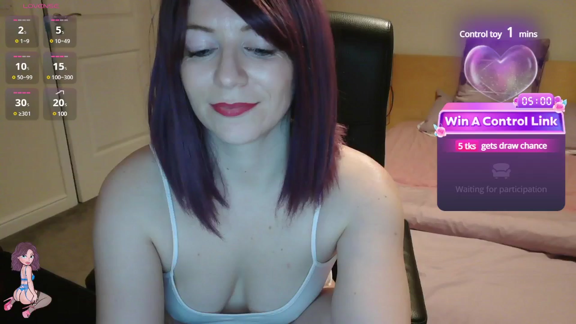 Gallery image thumbnail from size2shoes's myfreecams stream on, 04/16/2025, 21:58 image 20 of 20