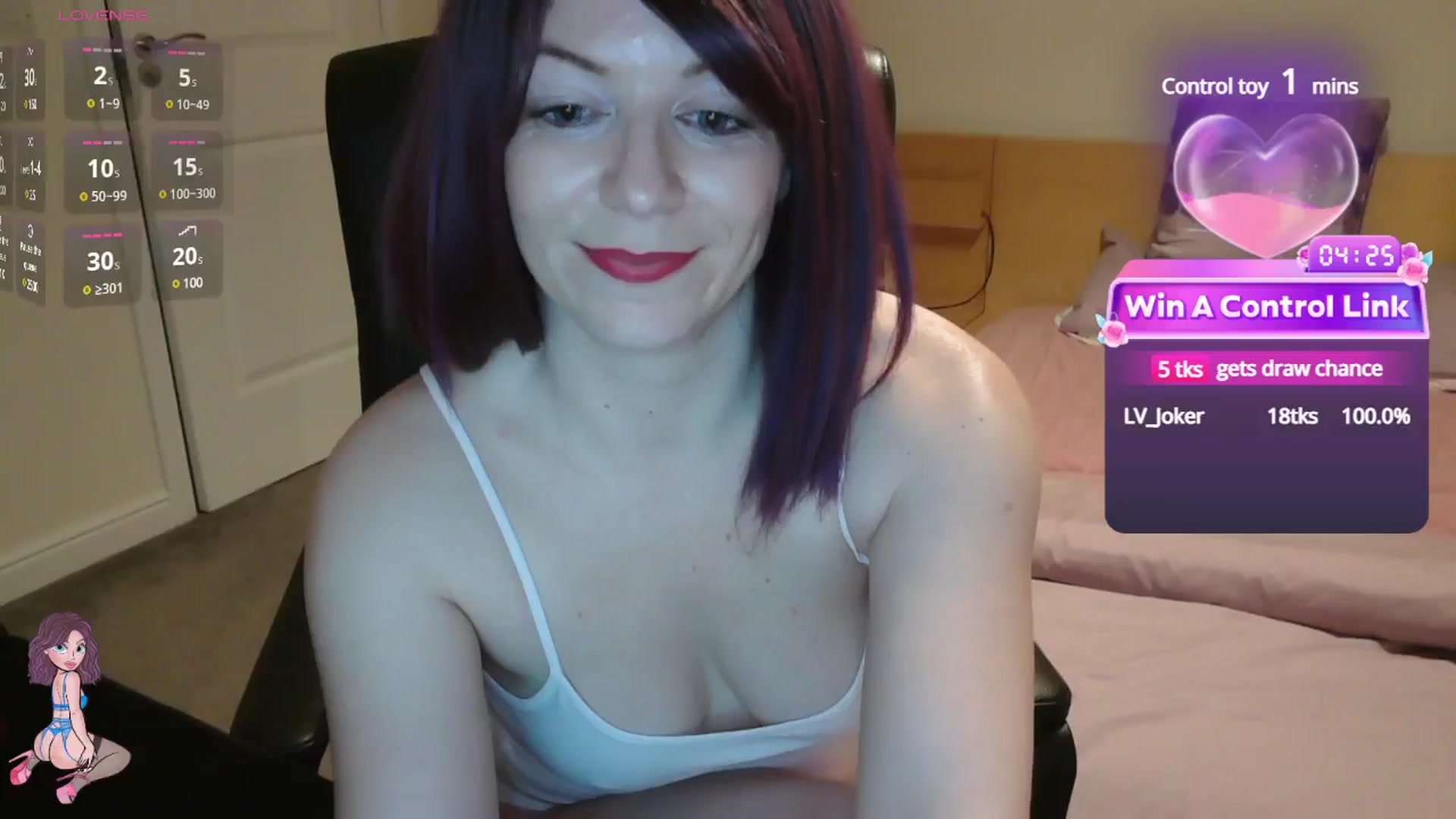 Gallery image thumbnail from size2shoes's myfreecams stream on, 04/16/2025, 21:58 image 2 of 20