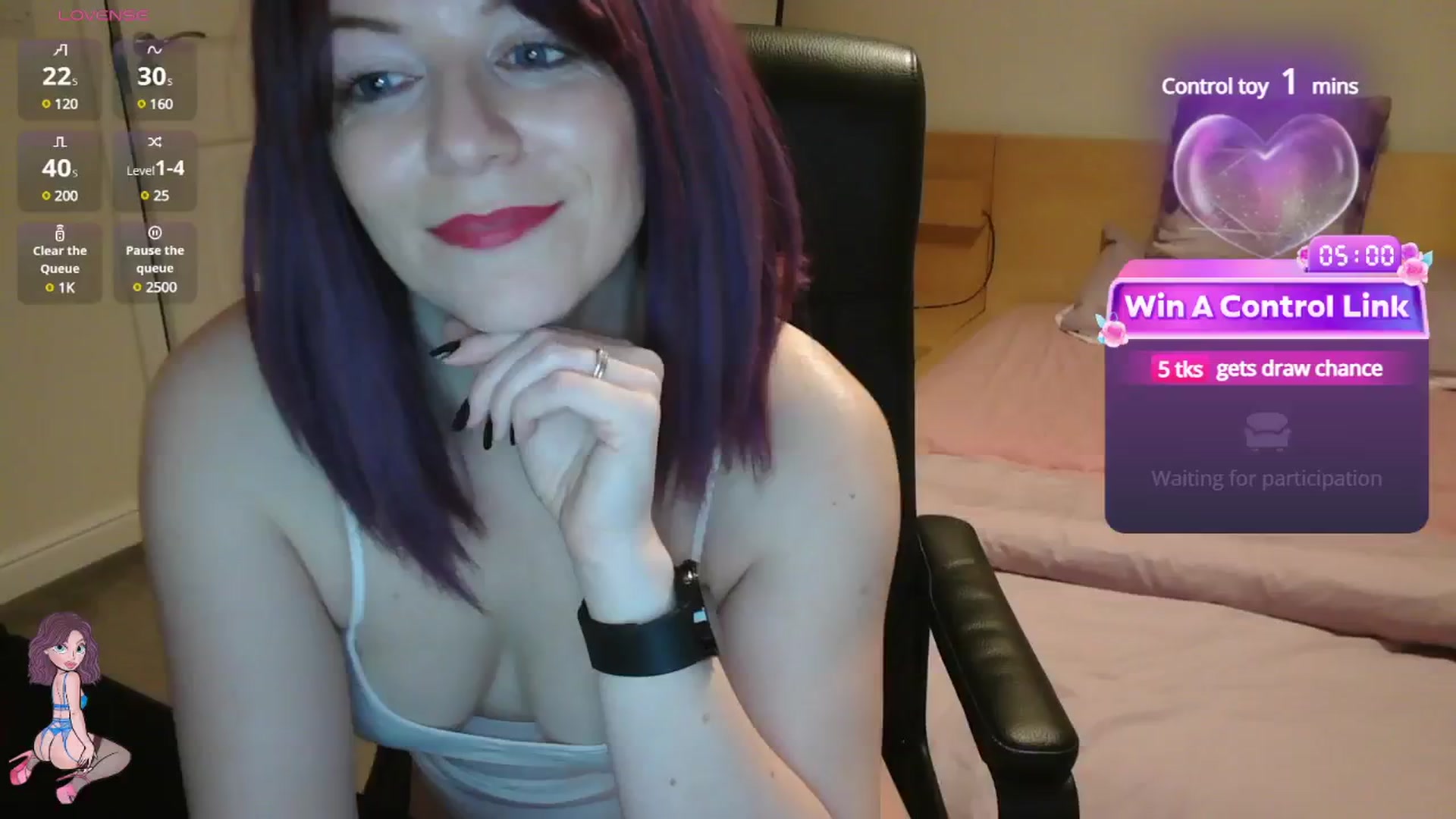 Gallery image thumbnail from size2shoes's myfreecams stream on, 04/16/2025, 21:58 image 18 of 20