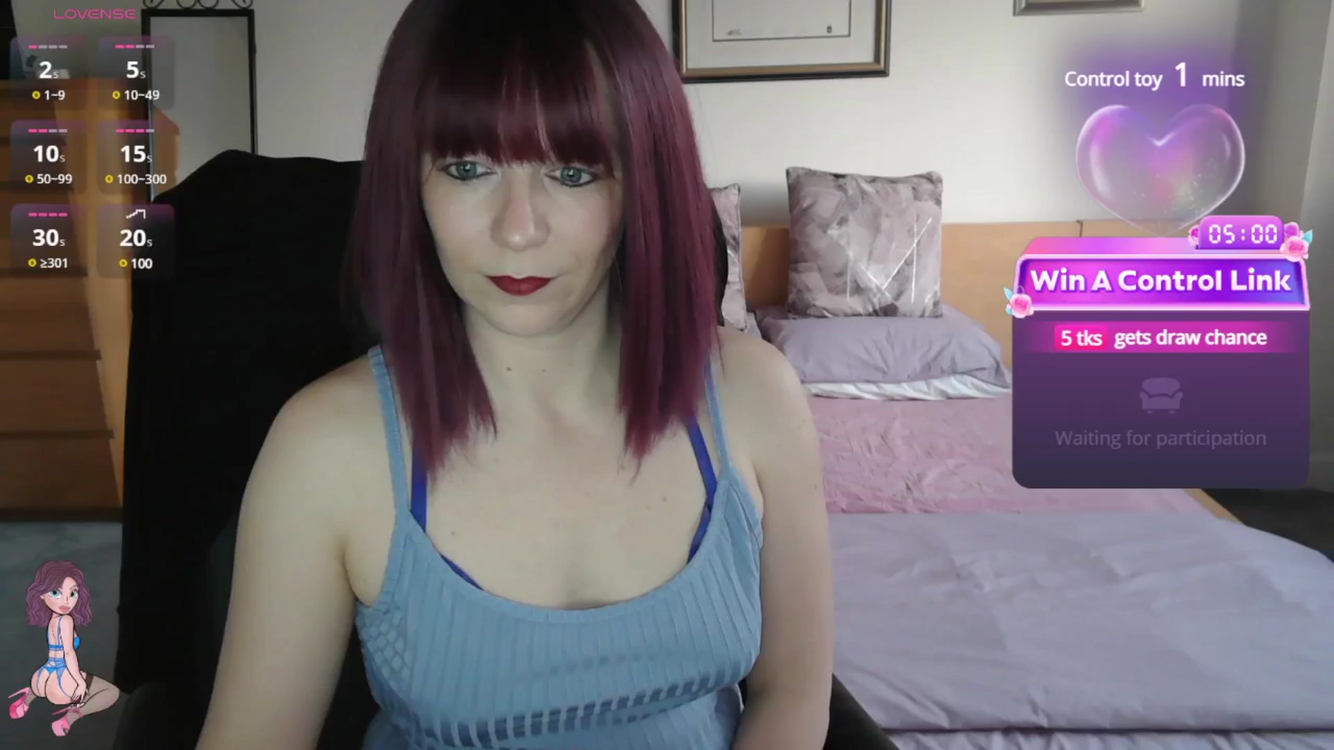 Gallery image thumbnail from size2shoes's myfreecams stream on, 04/29/2025, 19:58 image 6 of 20