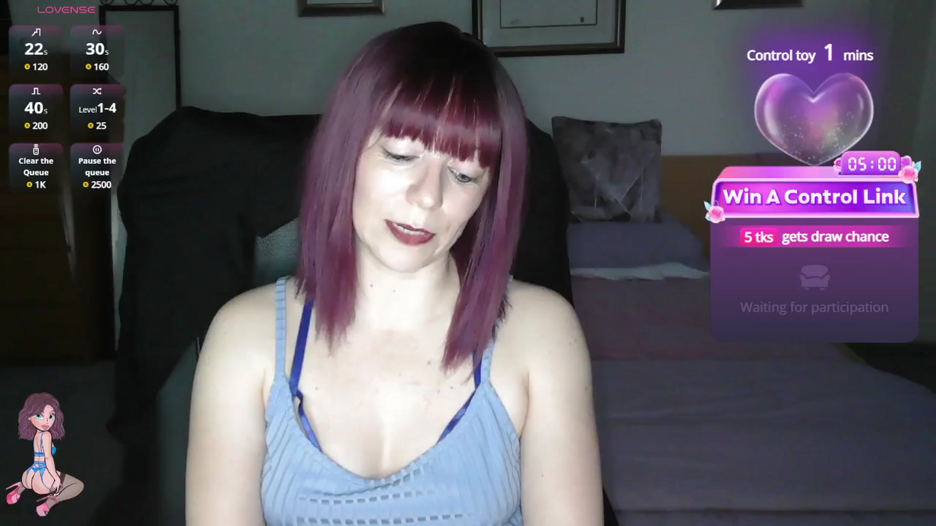 Gallery image thumbnail from size2shoes's myfreecams stream on, 04/29/2025, 19:58 image 16 of 20