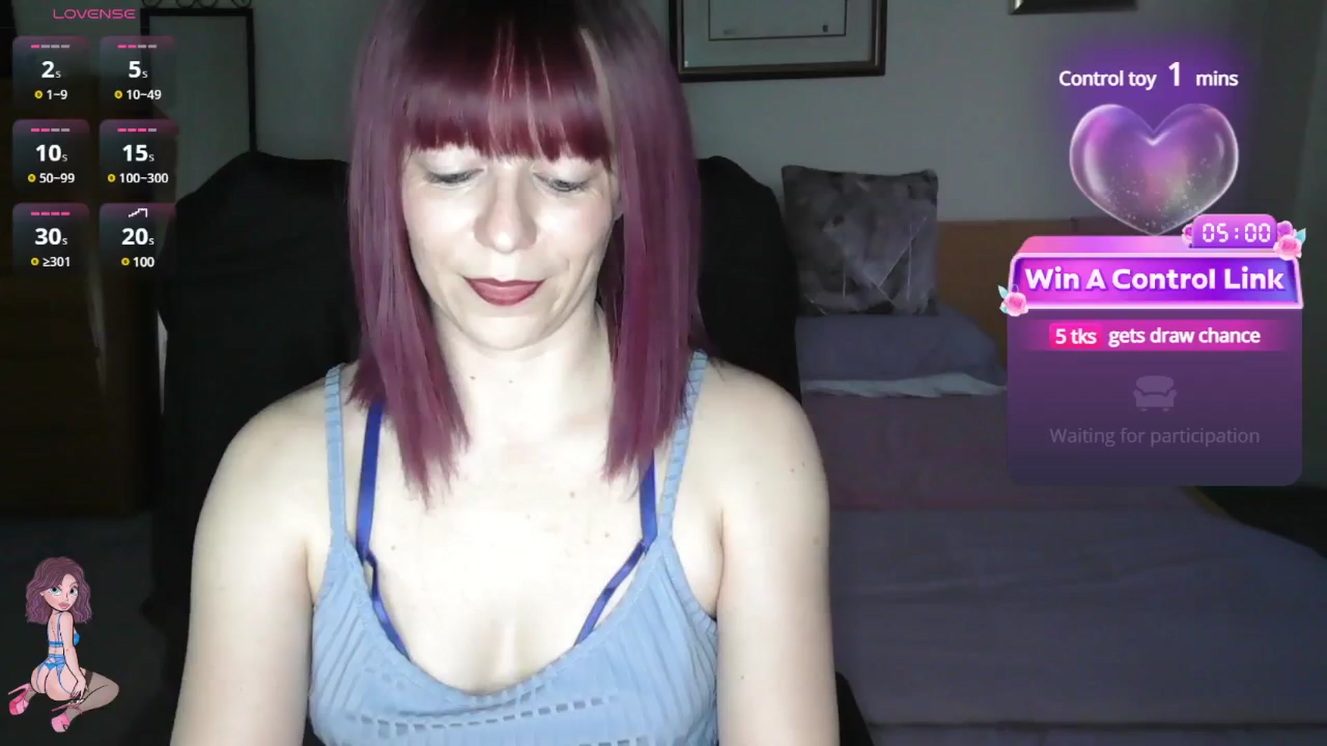 Gallery image thumbnail from size2shoes's myfreecams stream on, 04/29/2025, 19:58 image 15 of 20