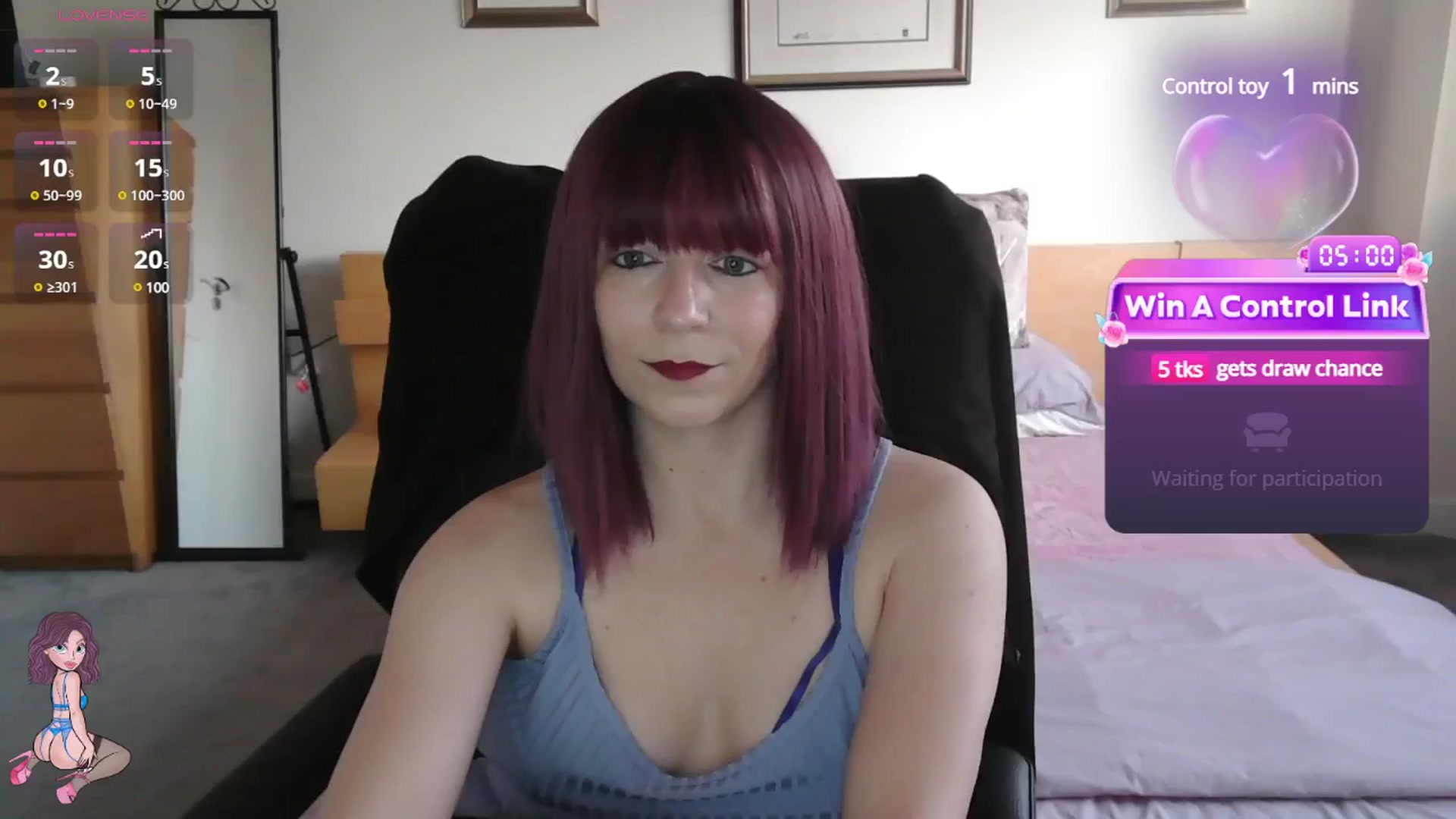 Gallery image thumbnail from size2shoes's myfreecams stream on, 04/29/2025, 19:58 image 2 of 20