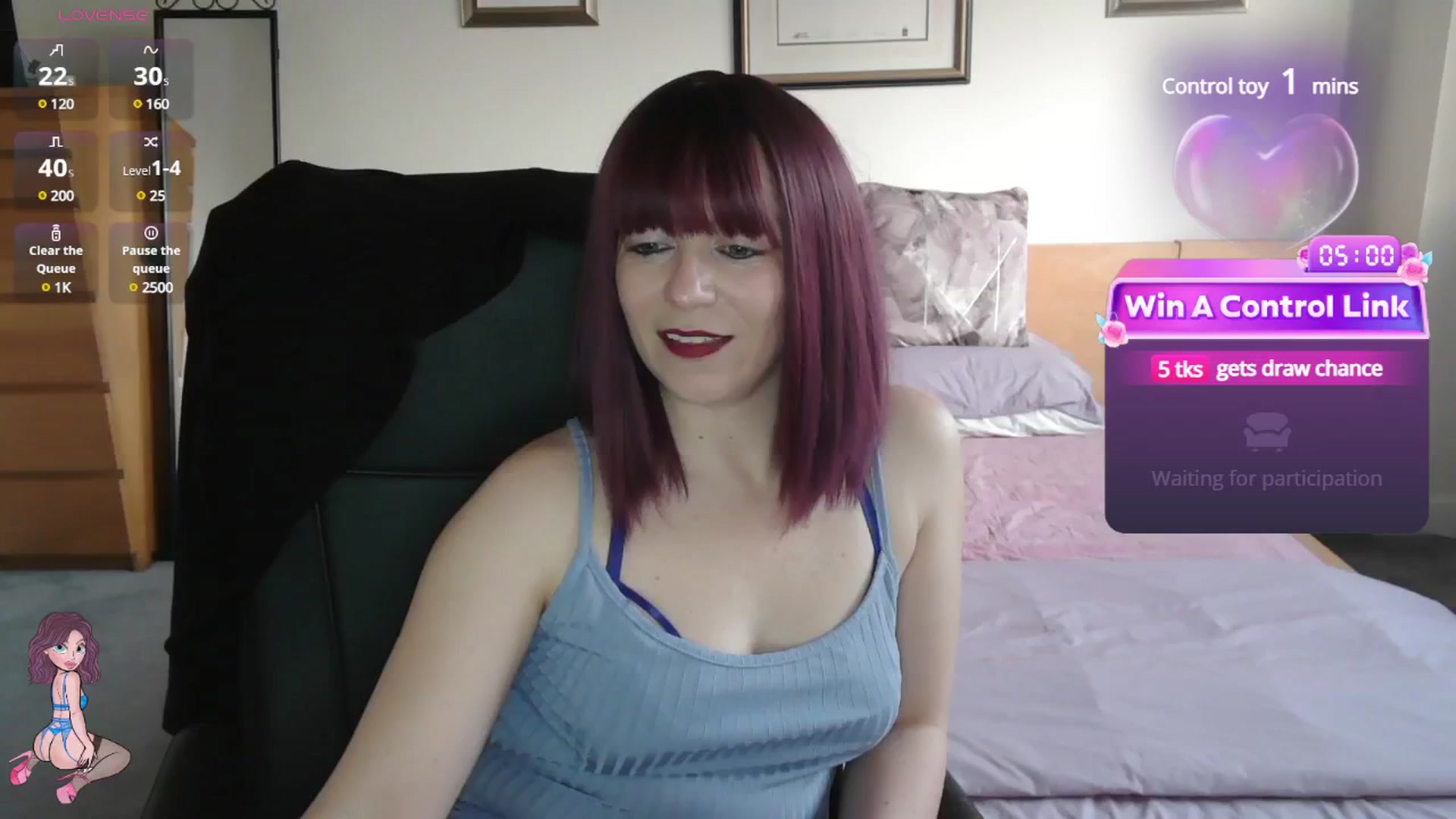 Gallery image thumbnail from size2shoes's myfreecams stream on, 04/29/2025, 19:58 image 5 of 20
