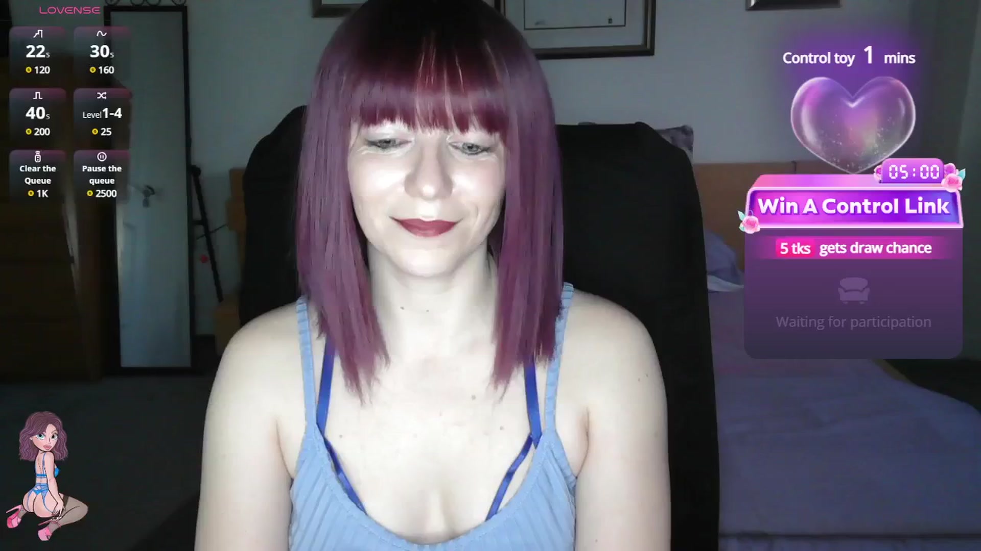 Gallery image thumbnail from size2shoes's myfreecams stream on, 04/29/2025, 19:58 image 14 of 20