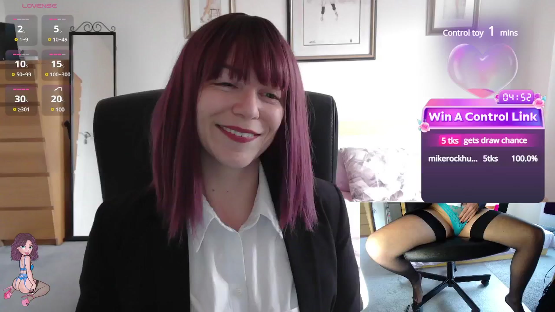 Gallery image thumbnail from size2shoes's myfreecams stream on, 05/07/2025, 15:28 image 2 of 20