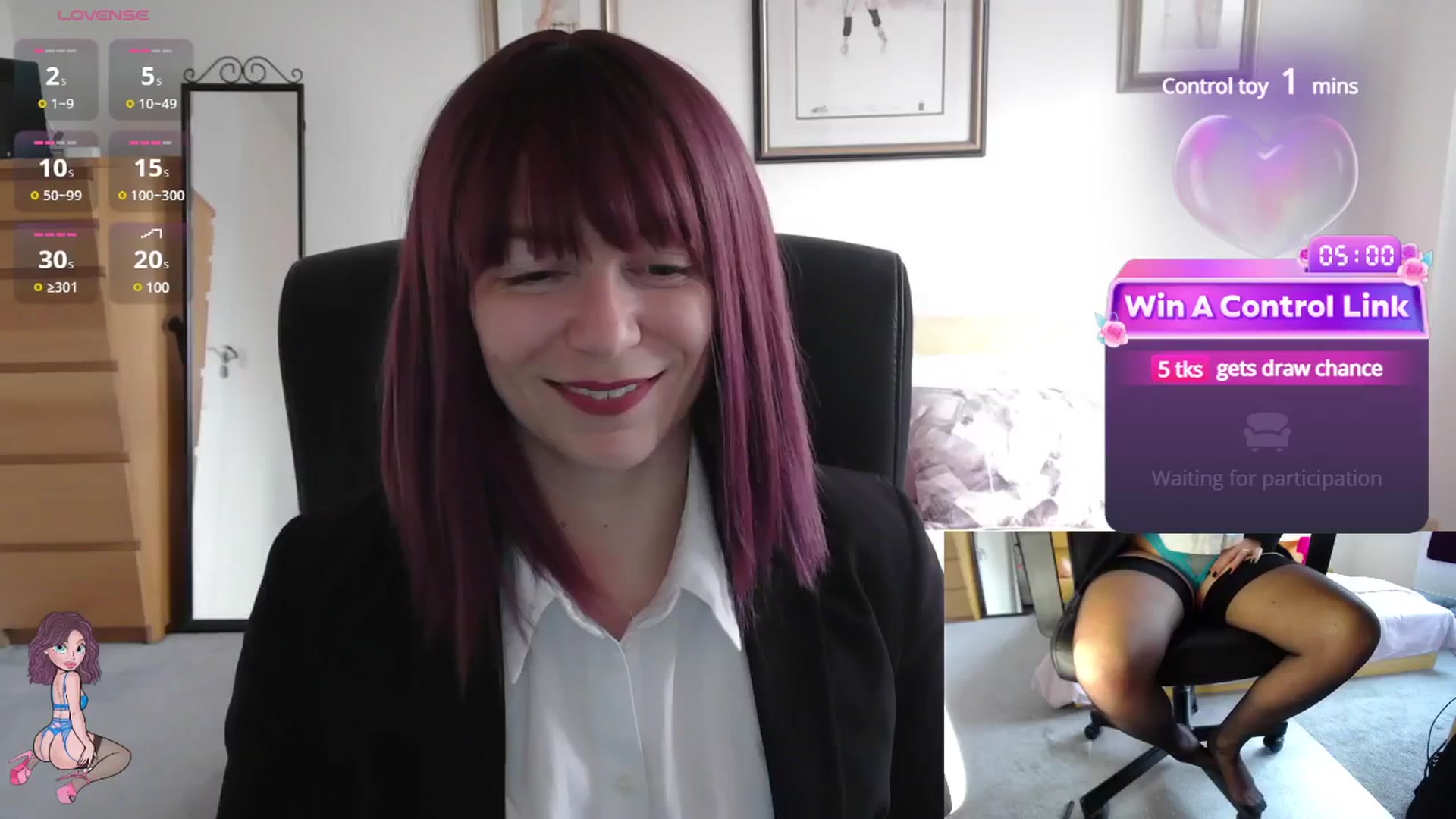 Gallery image thumbnail from size2shoes's myfreecams stream on, 05/07/2025, 15:28 image 1 of 20