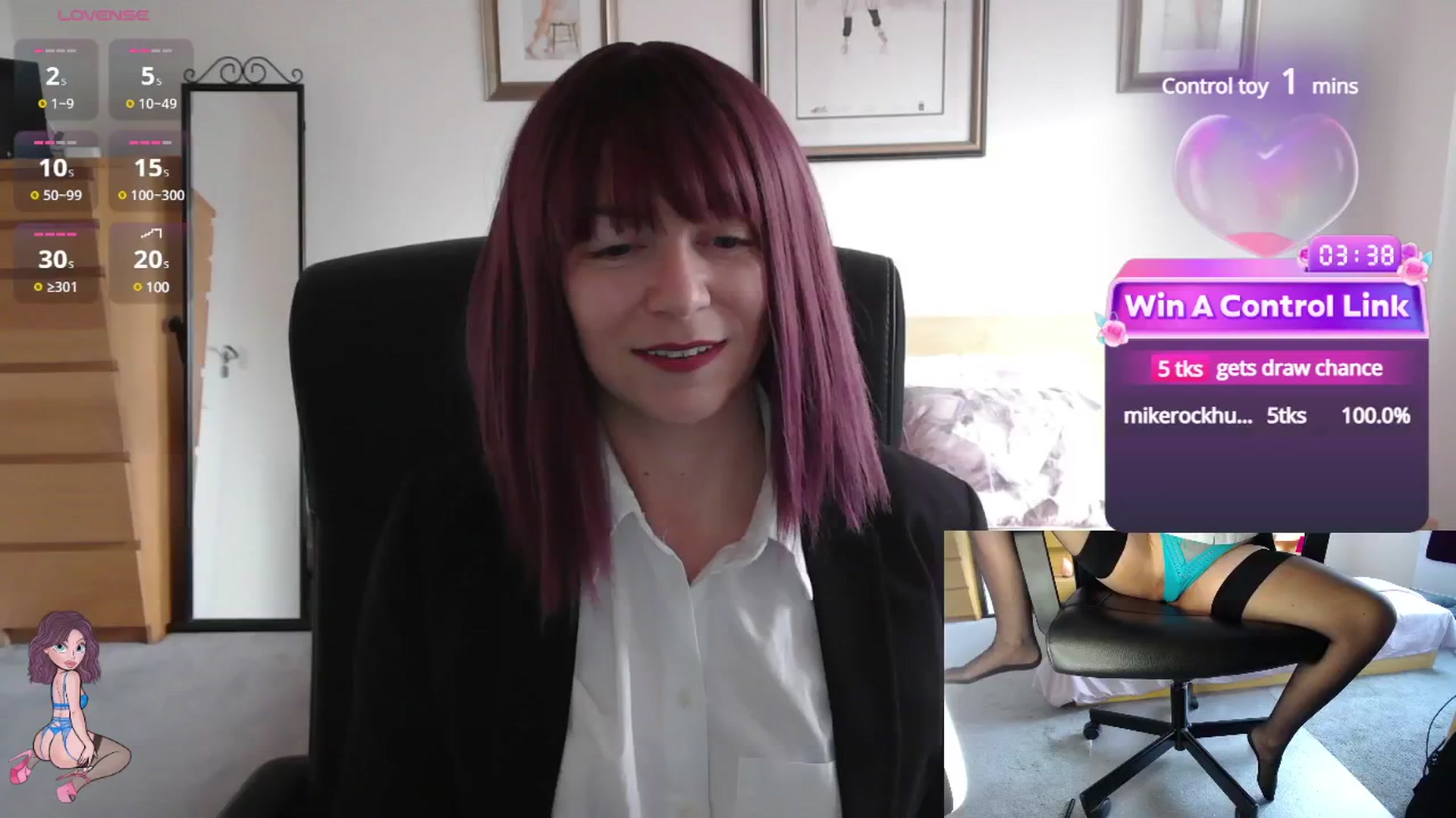 Gallery image thumbnail from size2shoes's myfreecams stream on, 05/07/2025, 15:28 image 3 of 20