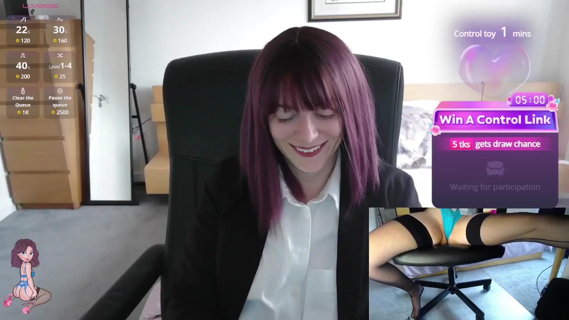 Gallery image thumbnail from size2shoes's myfreecams stream on, 05/07/2025, 17:35 image 1 of 20