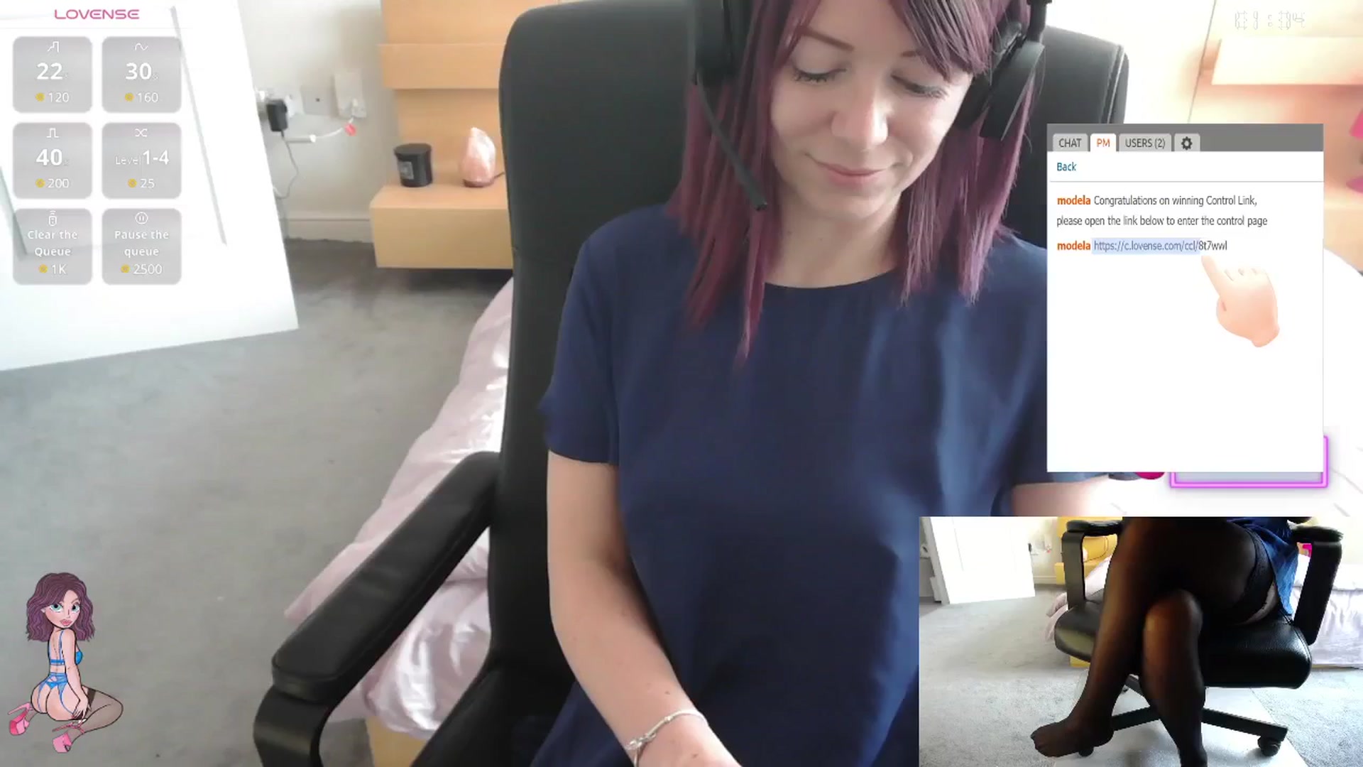 Gallery image thumbnail from size2shoes's myfreecams stream on, 06/13/2025, 13:52 image 5 of 20