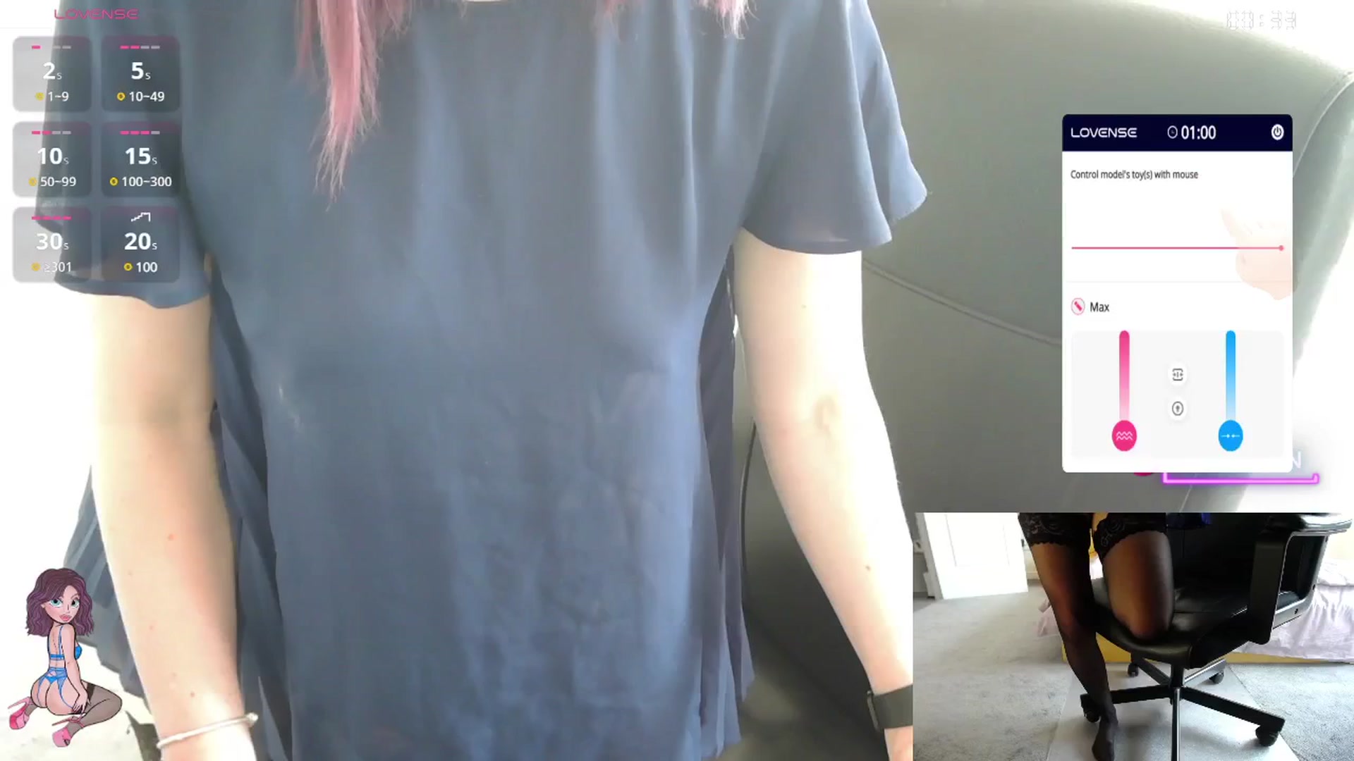 Gallery image thumbnail from size2shoes's myfreecams stream on, 06/13/2025, 13:52 image 10 of 20
