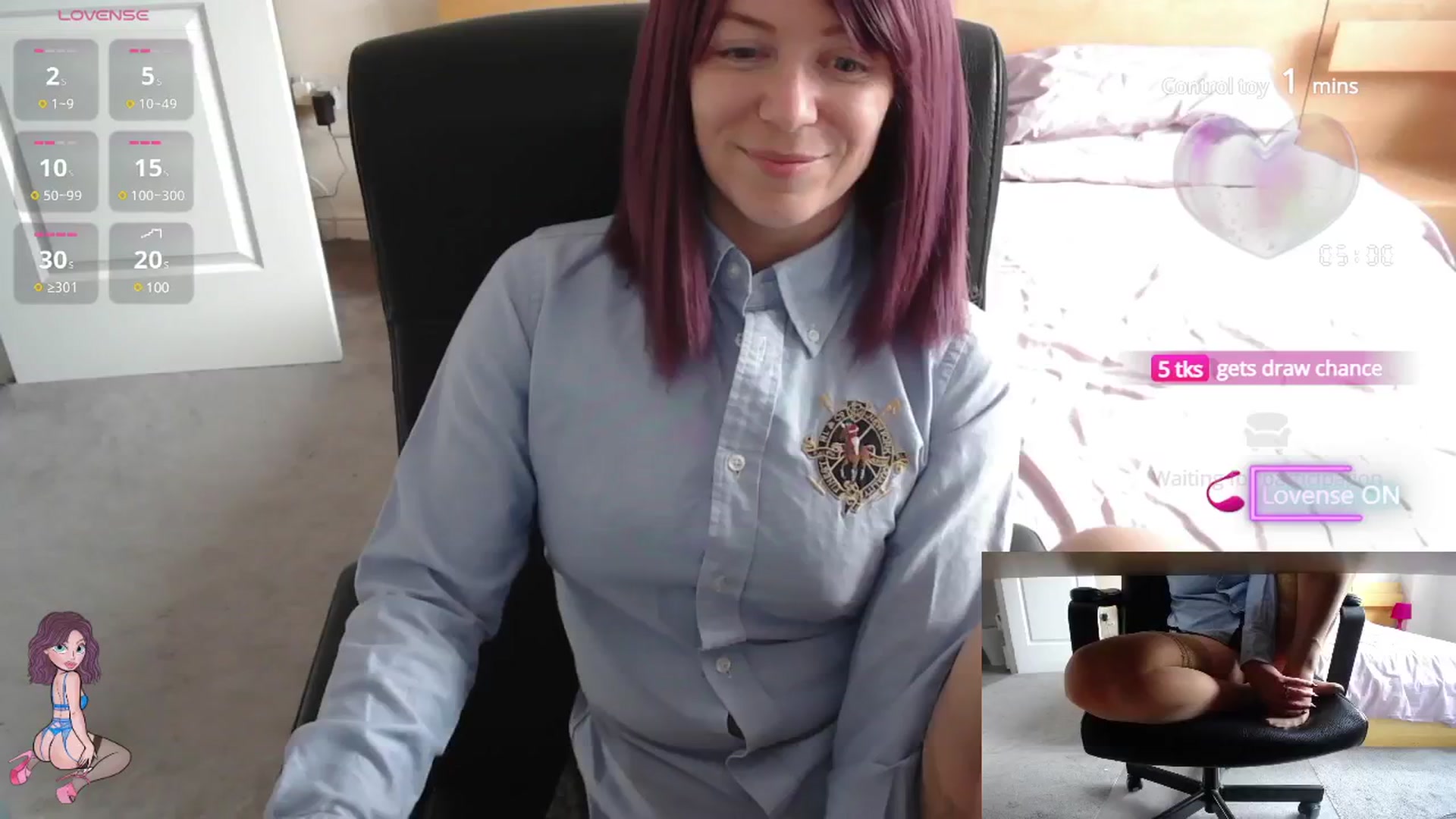 Gallery image thumbnail from size2shoes's myfreecams stream on, 07/09/2025, 14:01 image 4 of 20