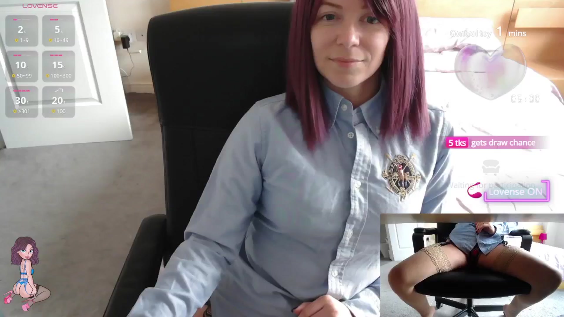 Gallery image thumbnail from size2shoes's myfreecams stream on, 07/09/2025, 14:01 image 3 of 20
