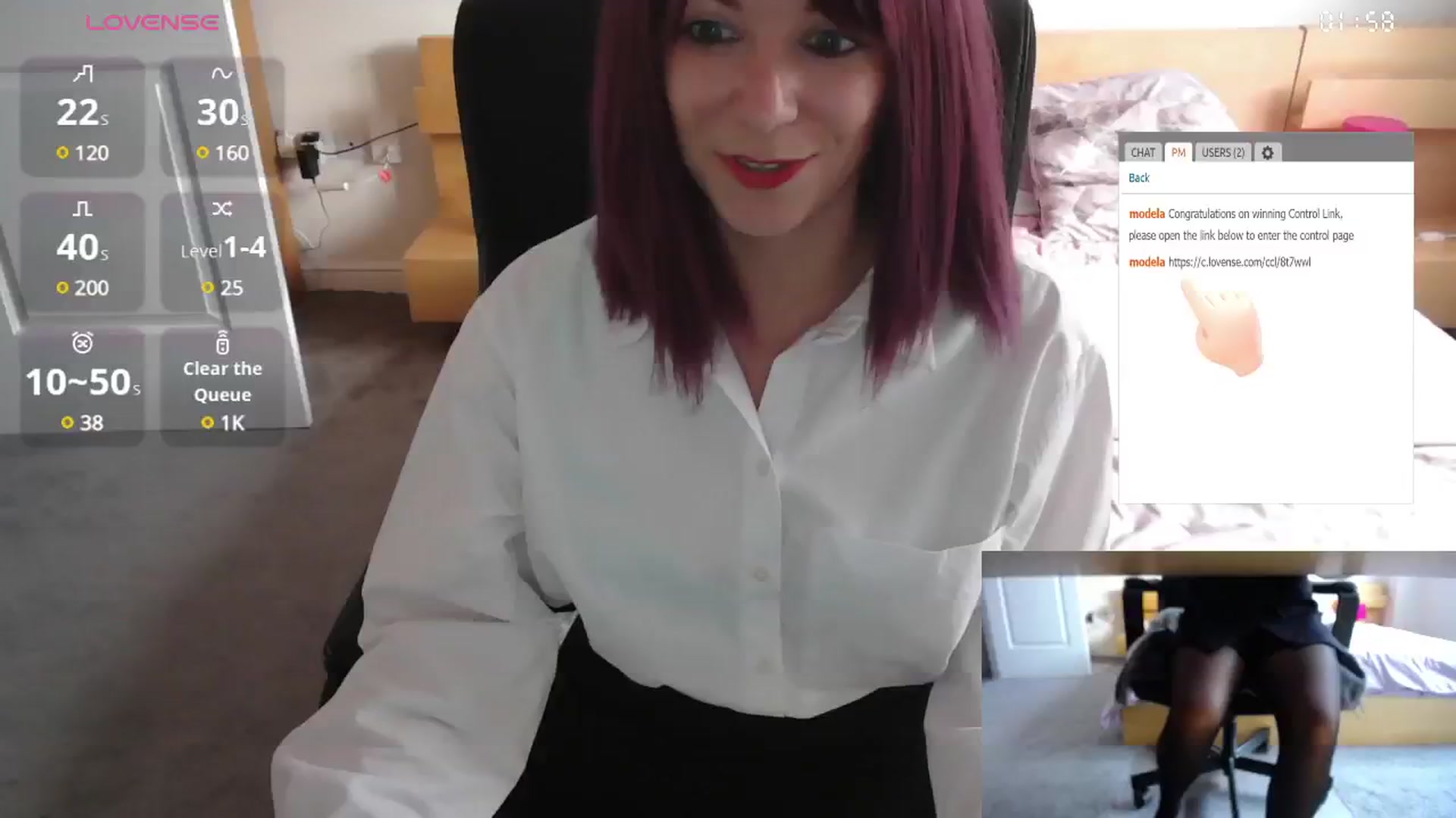 Gallery image thumbnail from size2shoes's myfreecams stream on, 07/23/2025, 16:22 image 17 of 20
