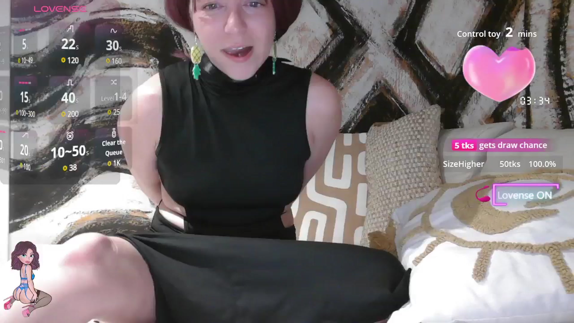 Gallery image thumbnail from size2shoes's myfreecams stream on, 08/02/2025, 24:28 image 1 of 20