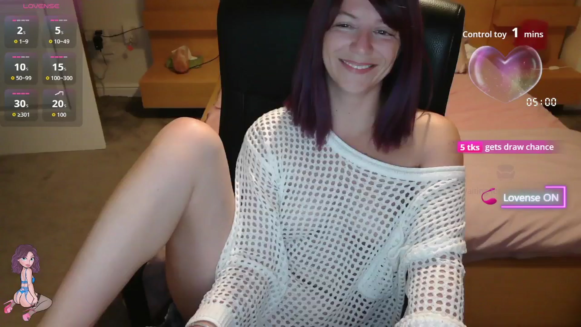 Gallery image thumbnail from size2shoes's myfreecams stream on, 08/13/2025, 23:21 image 20 of 20