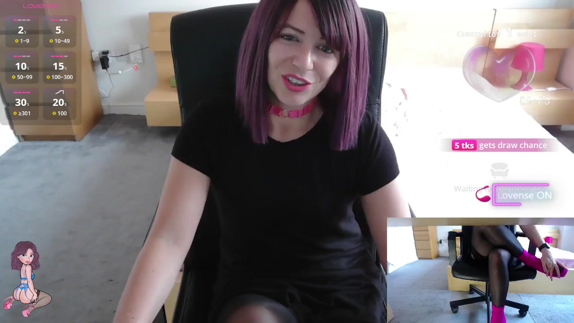 Gallery image thumbnail from size2shoes's myfreecams stream on, 08/19/2025, 16:30 image 8 of 20