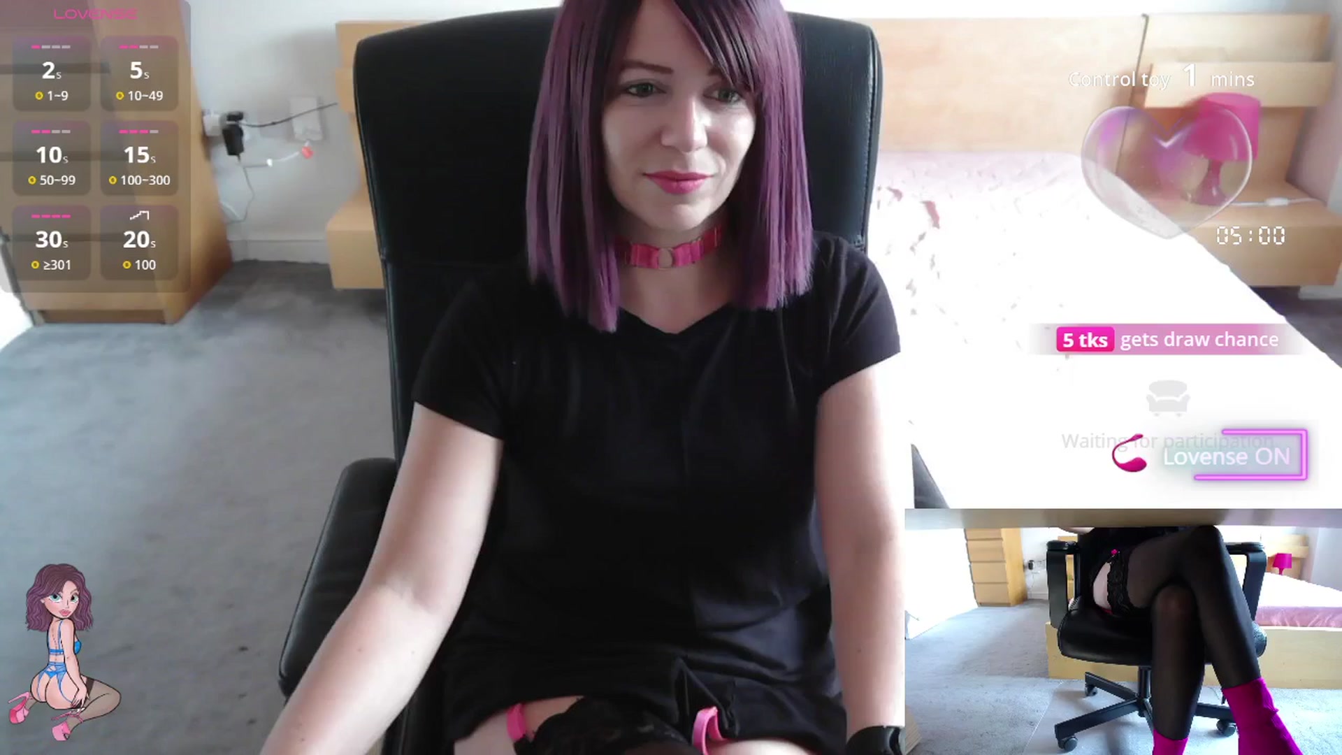 Gallery image thumbnail from size2shoes's myfreecams stream on, 08/19/2025, 16:30 image 1 of 20