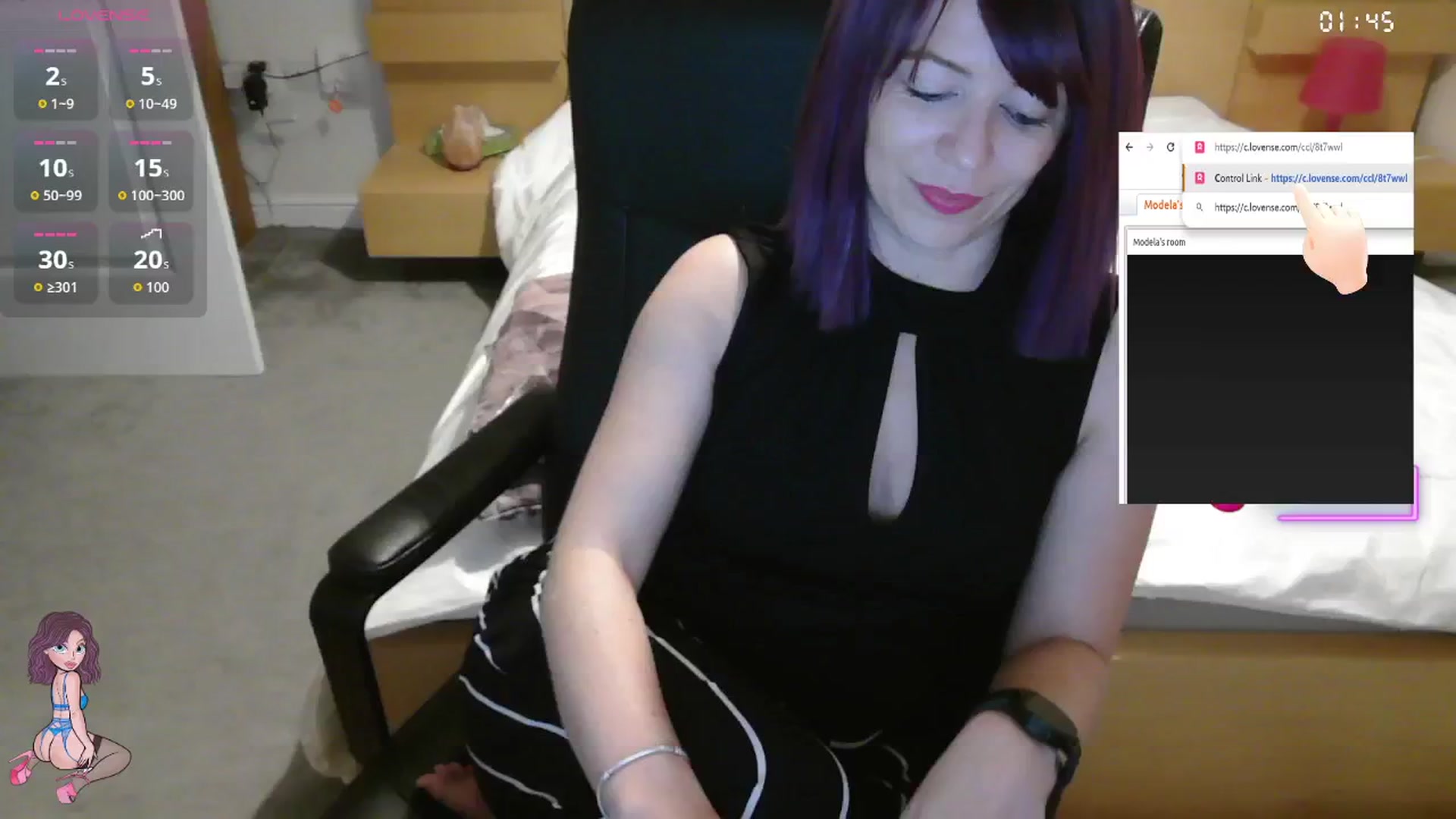 Gallery image thumbnail from size2shoes's myfreecams stream on, 08/20/2025, 01:06 image 7 of 20