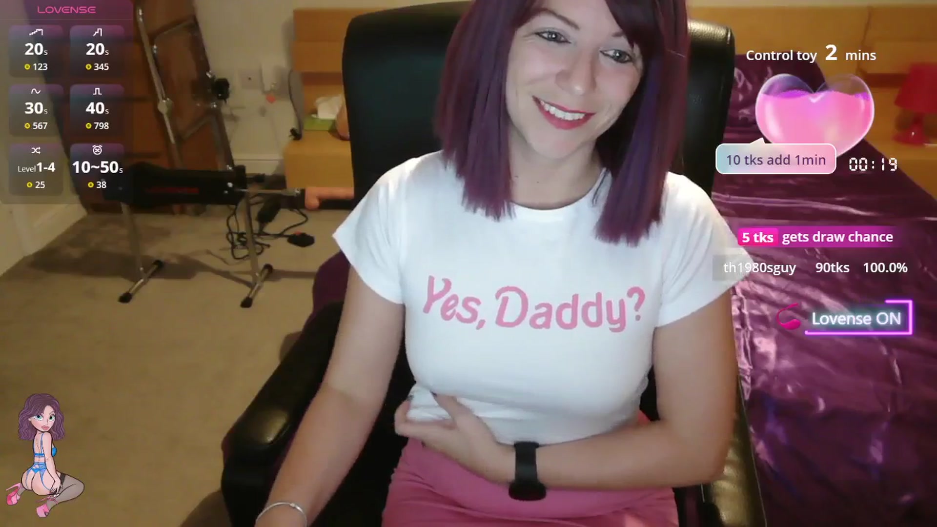 Gallery image thumbnail from size2shoes's myfreecams stream on, 09/12/2025, 23:27 image 10 of 20