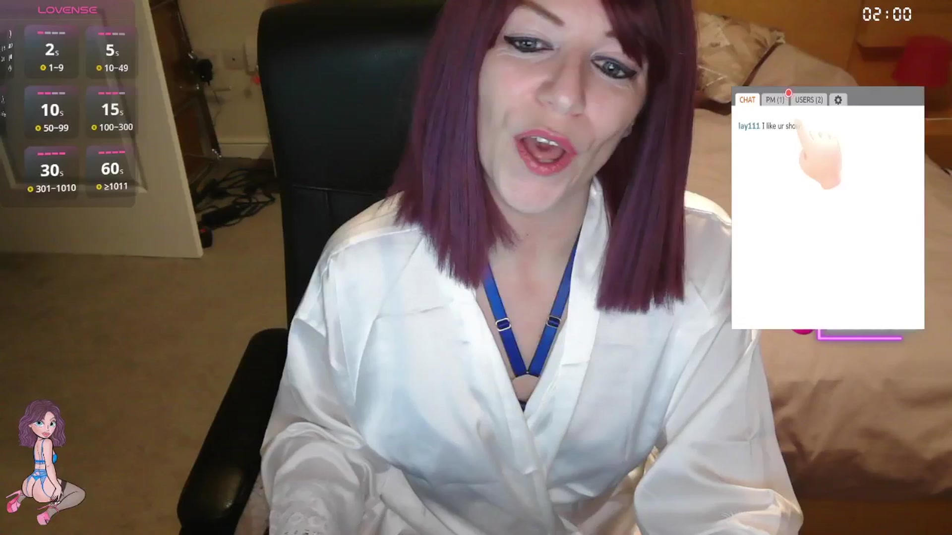 Gallery image thumbnail from size2shoes's myfreecams stream on, 09/23/2025, 01:11 image 2 of 20