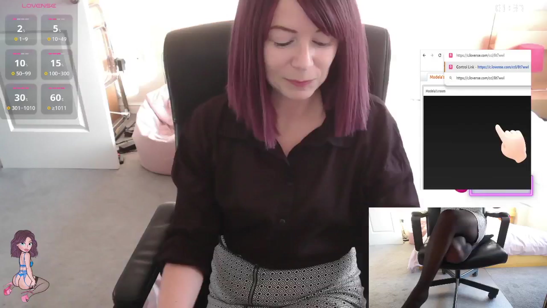 Gallery image thumbnail from size2shoes's myfreecams stream on, 09/29/2025, 15:55 image 12 of 20