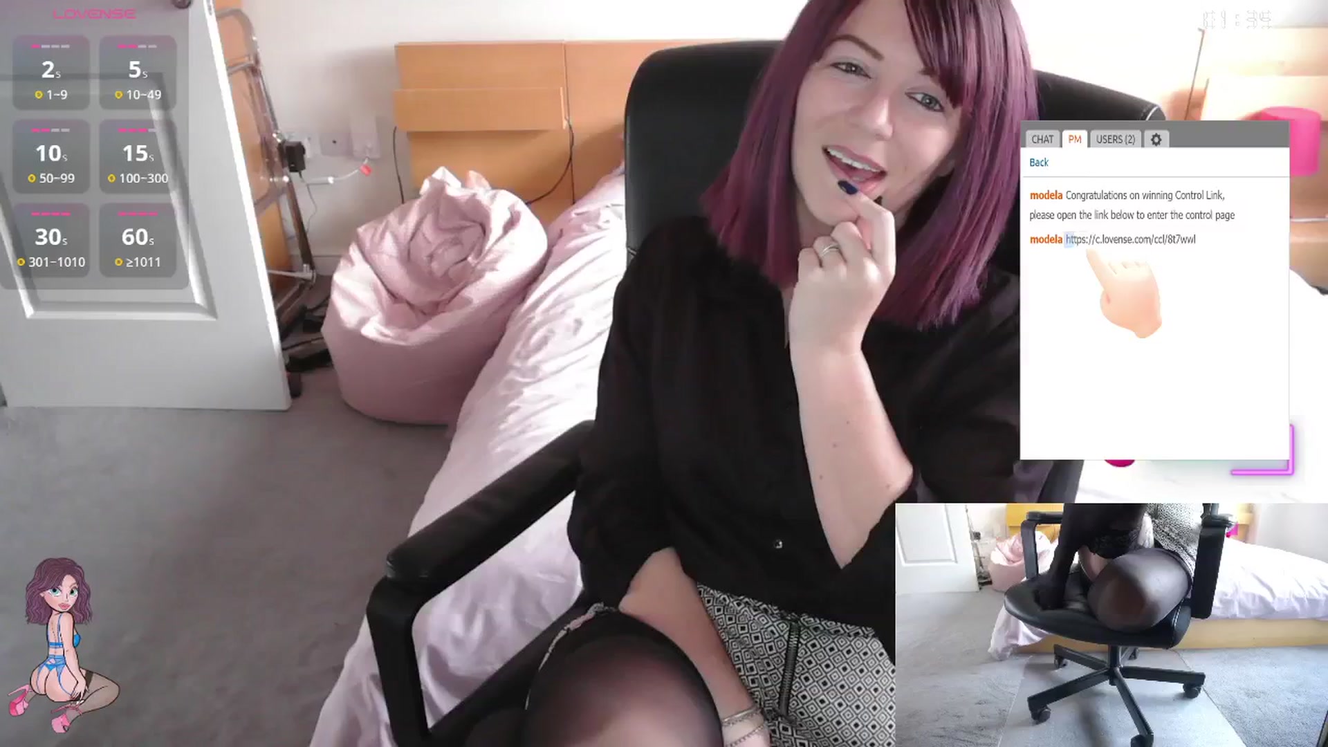Gallery image thumbnail from size2shoes's myfreecams stream on, 09/29/2025, 18:08 image 8 of 20