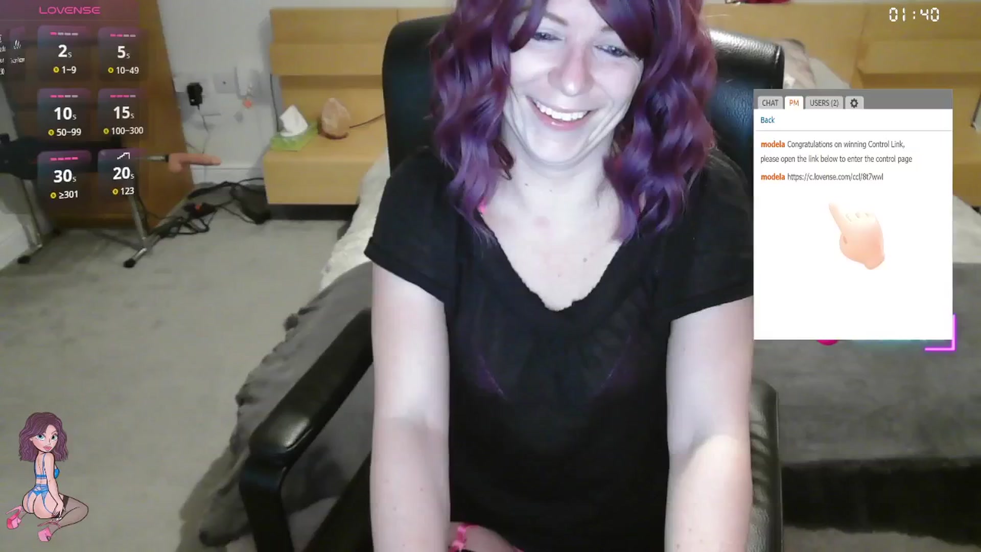 Gallery image thumbnail from size2shoes's myfreecams stream on, 12/01/2025, 23:25 image 7 of 20