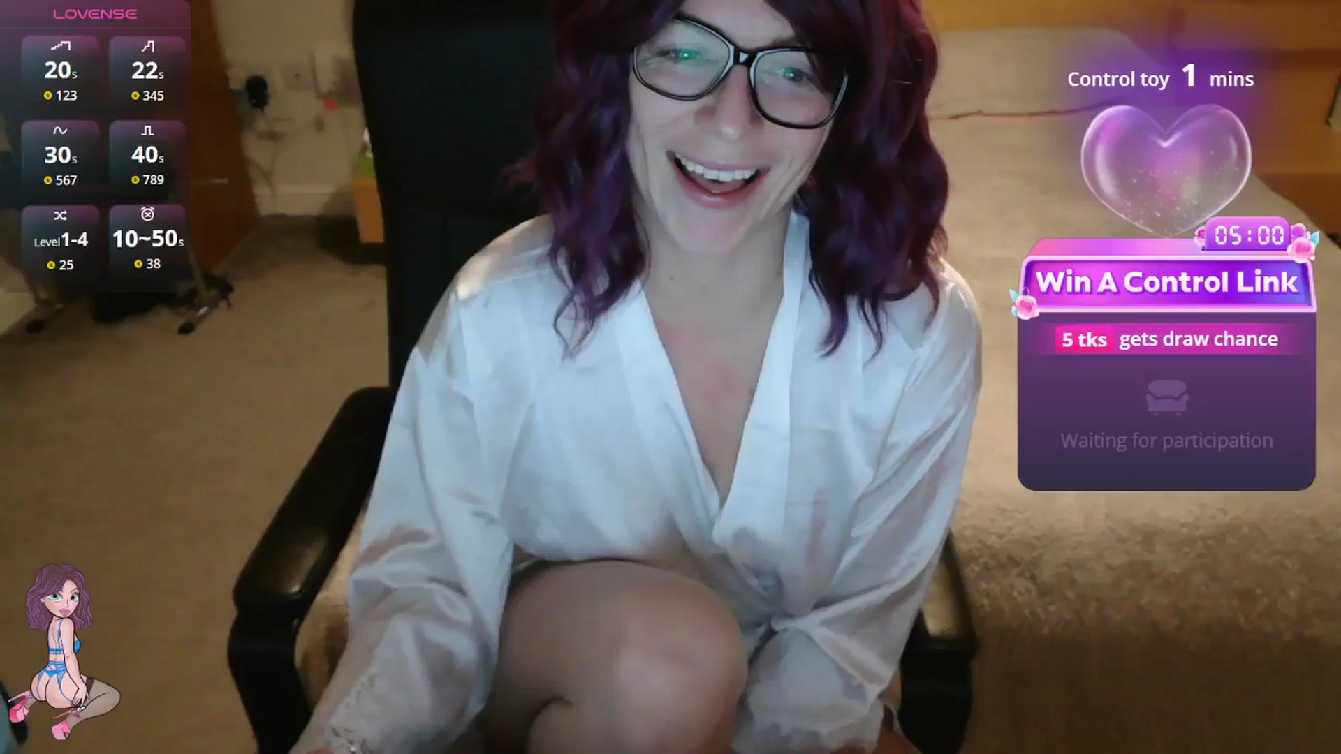 Gallery image thumbnail from size2shoes's myfreecams stream on, 12/10/2025, 23:22 image 1 of 20