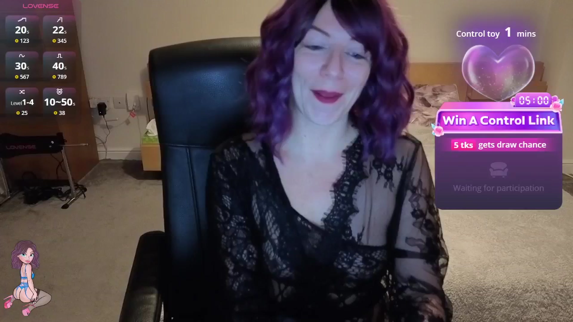 Gallery image thumbnail from size2shoes's myfreecams stream on, 12/16/2025, 24:01 image 3 of 20