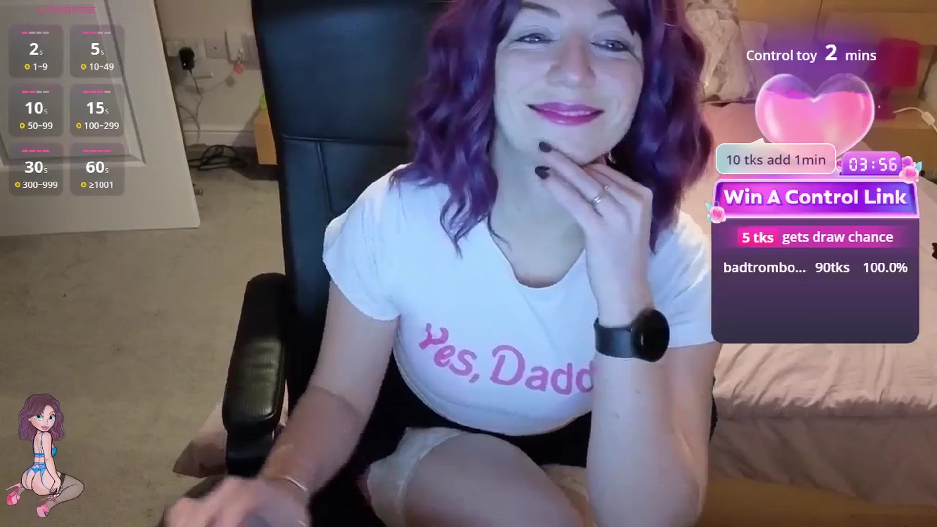 Gallery image thumbnail from size2shoes's myfreecams stream on, 01/07/2026, 23:09 image 6 of 20