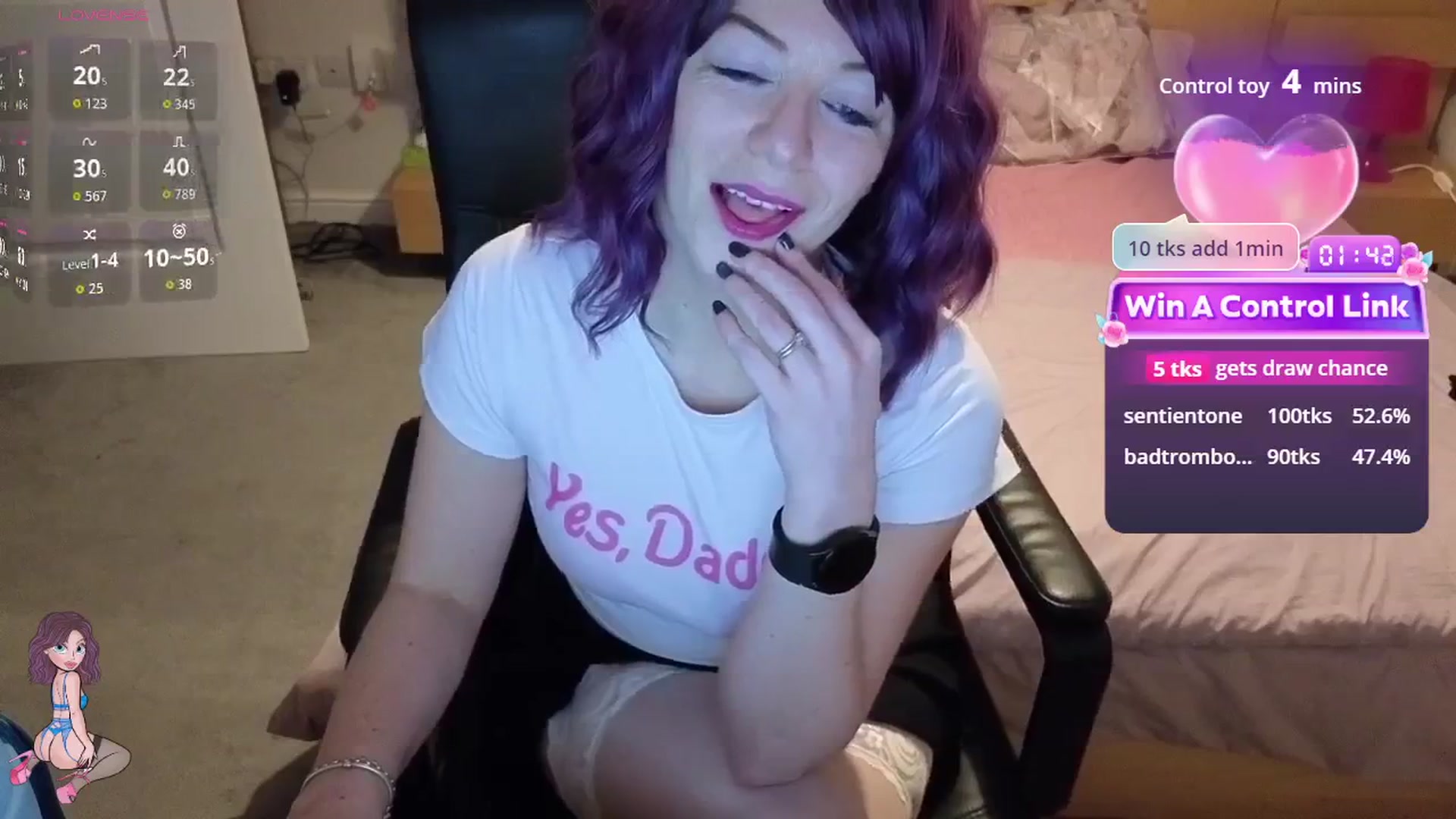 Gallery image thumbnail from size2shoes's myfreecams stream on, 01/07/2026, 23:09 image 7 of 20