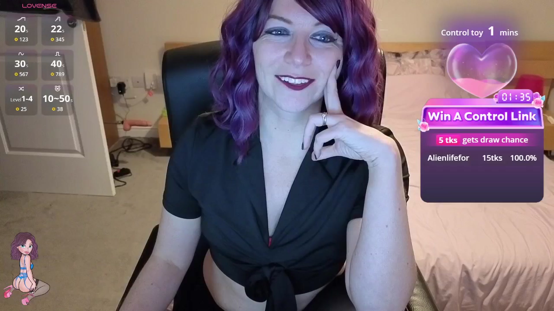 Gallery image thumbnail from size2shoes's myfreecams stream on, 01/15/2026, 22:59 image 6 of 20