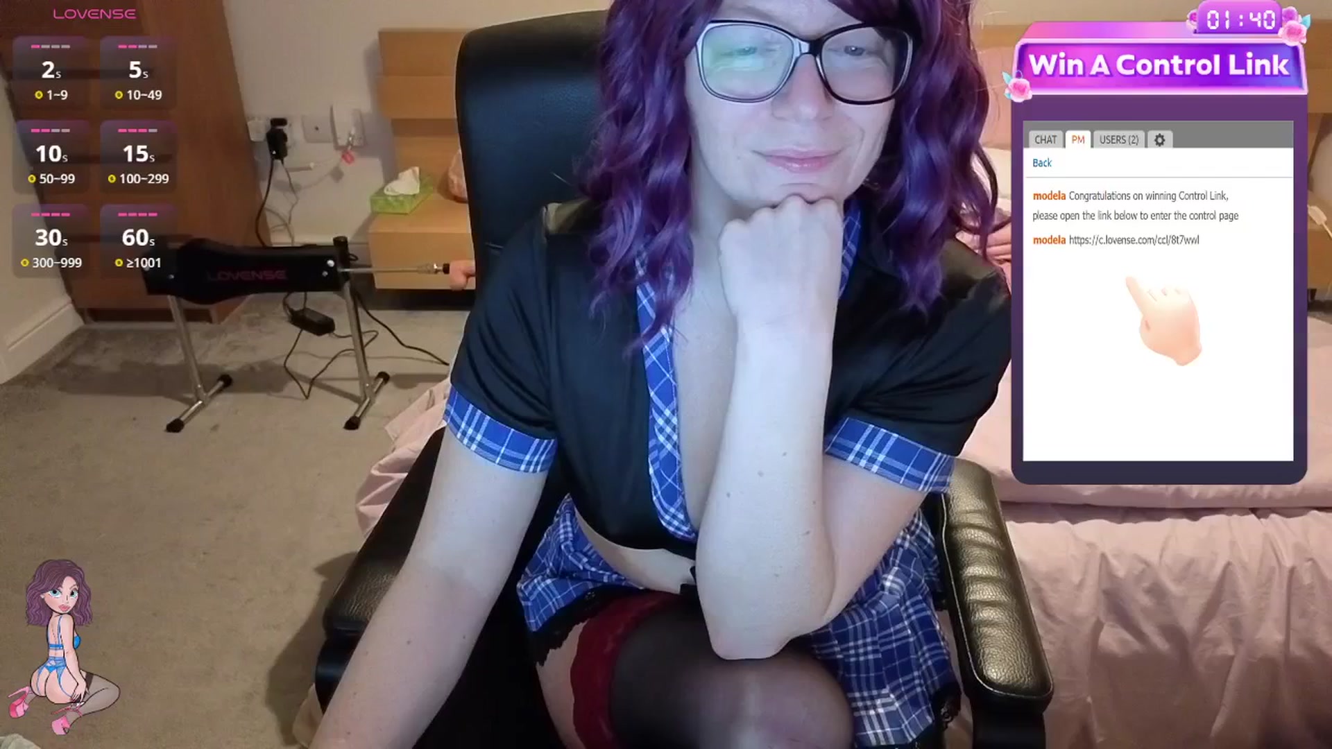Gallery image thumbnail from size2shoes's myfreecams stream on, 01/25/2026, 24:50 image 18 of 20