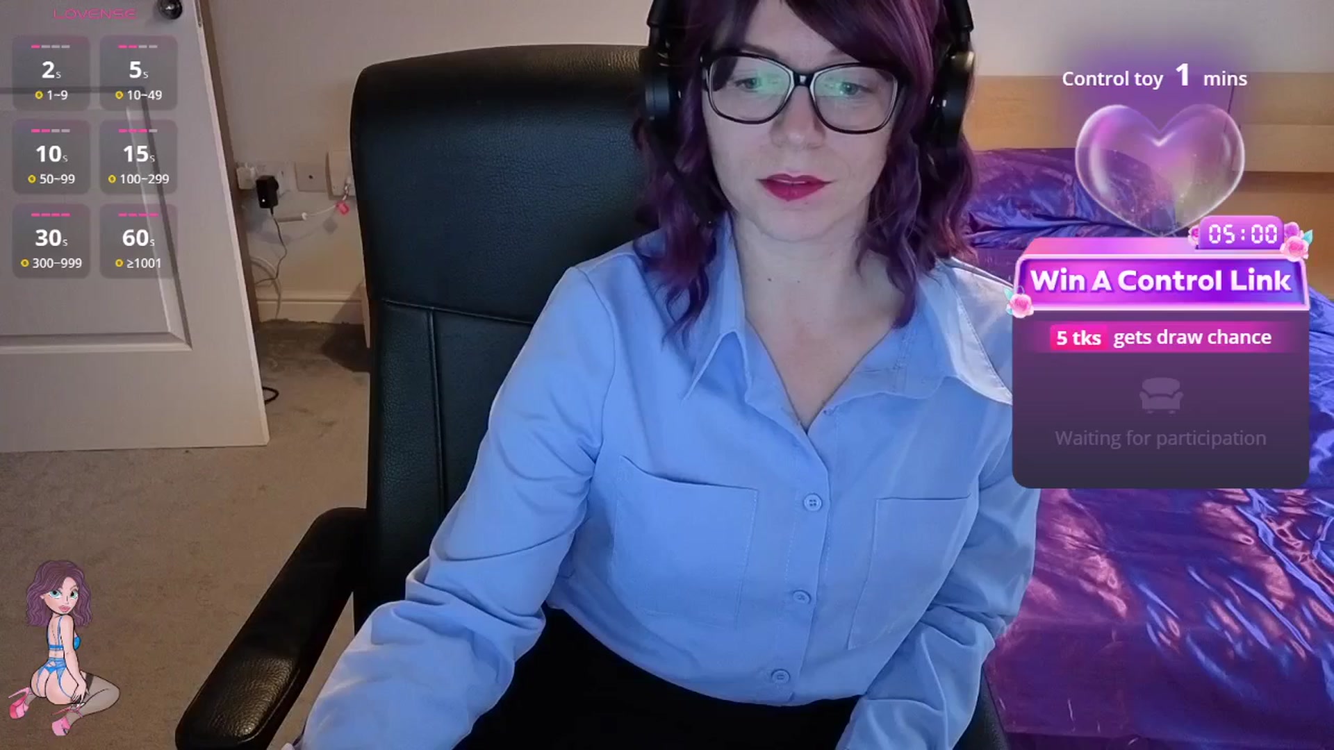 Gallery image thumbnail from size2shoes's myfreecams stream on, 02/05/2026, 16:23 image 8 of 20