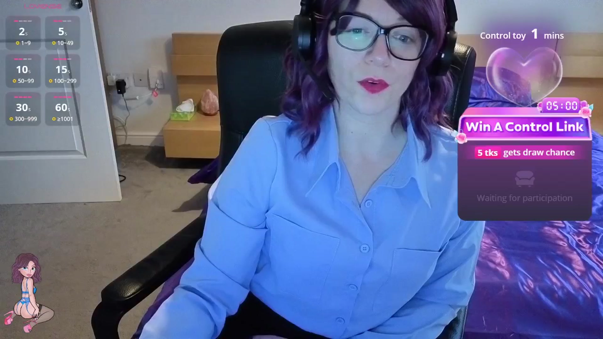 Gallery image thumbnail from size2shoes's myfreecams stream on, 02/05/2026, 16:23 image 6 of 20