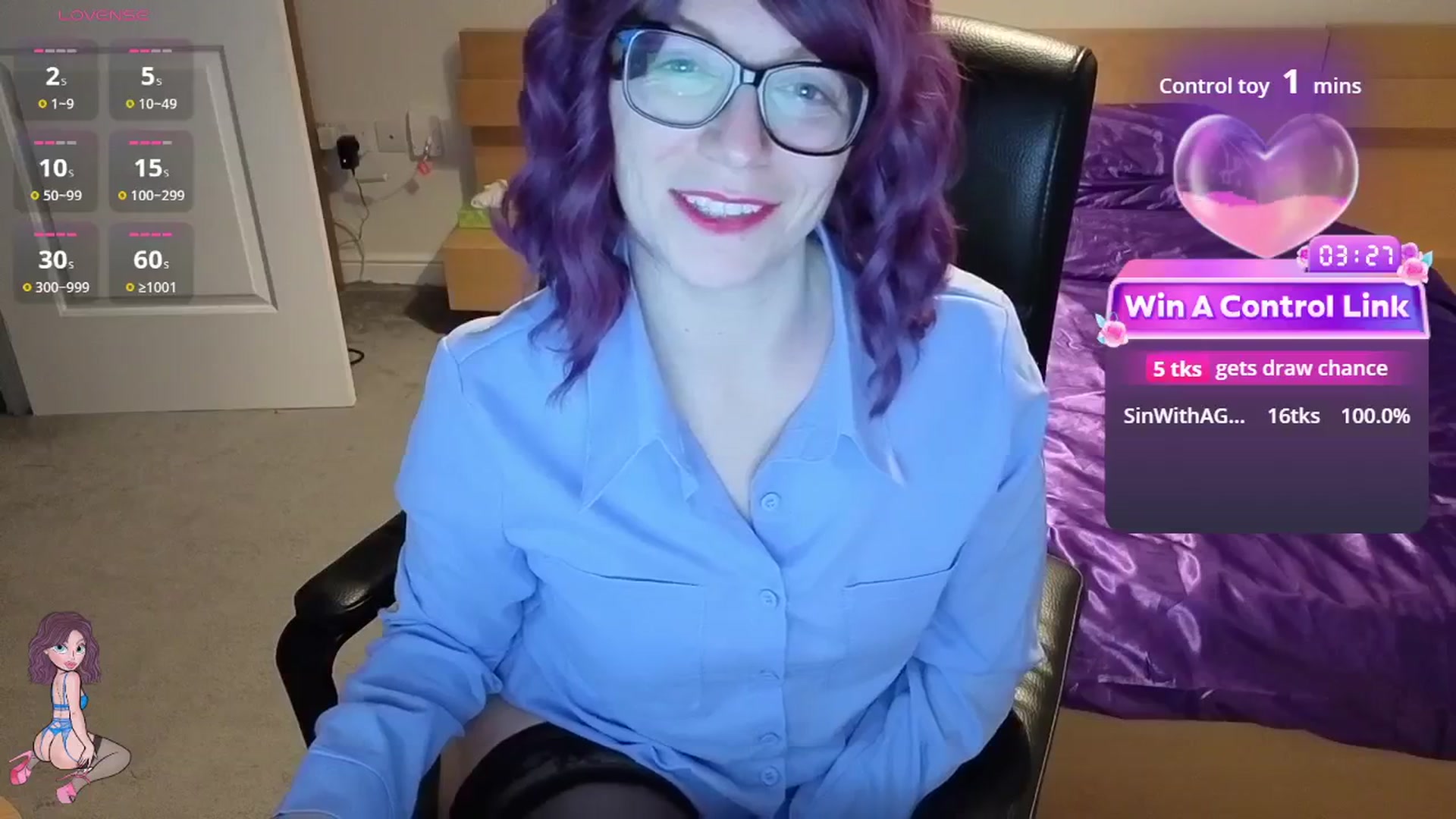 Gallery image thumbnail from size2shoes's myfreecams stream on, 02/05/2026, 17:31 image 16 of 20