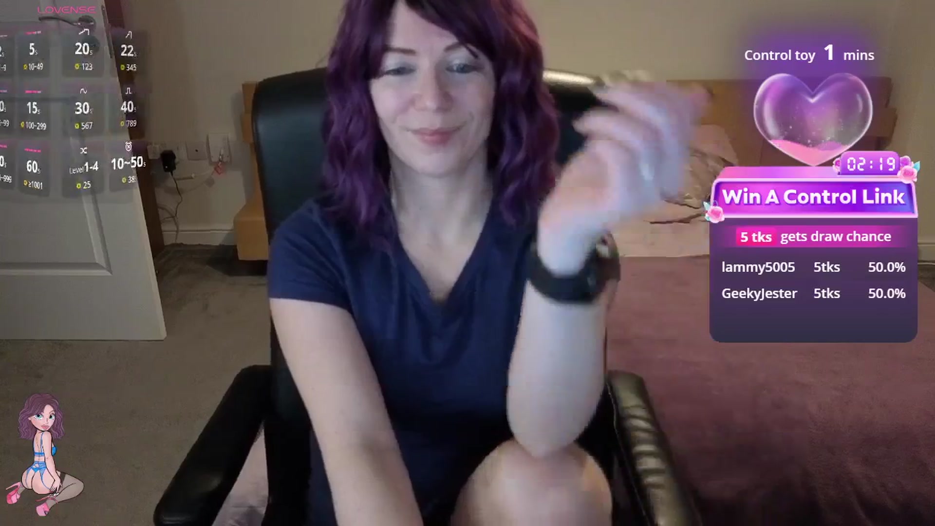 Gallery image thumbnail from size2shoes's myfreecams stream on, 02/17/2026, 24:03 image 3 of 20
