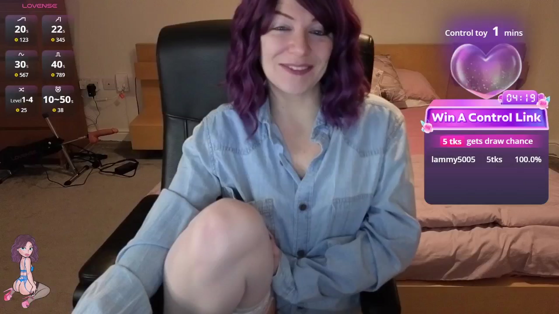 Gallery image thumbnail from size2shoes's myfreecams stream on, 02/23/2026, 21:40 image 2 of 20