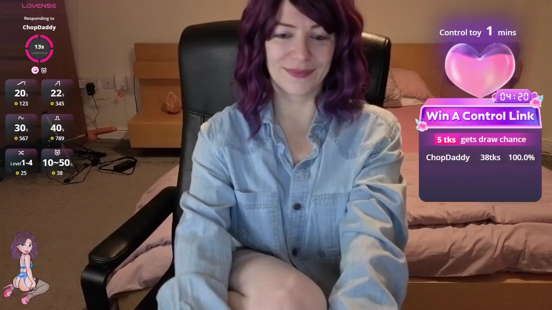 Gallery image thumbnail from size2shoes's myfreecams stream on, 02/23/2026, 21:40 image 4 of 20