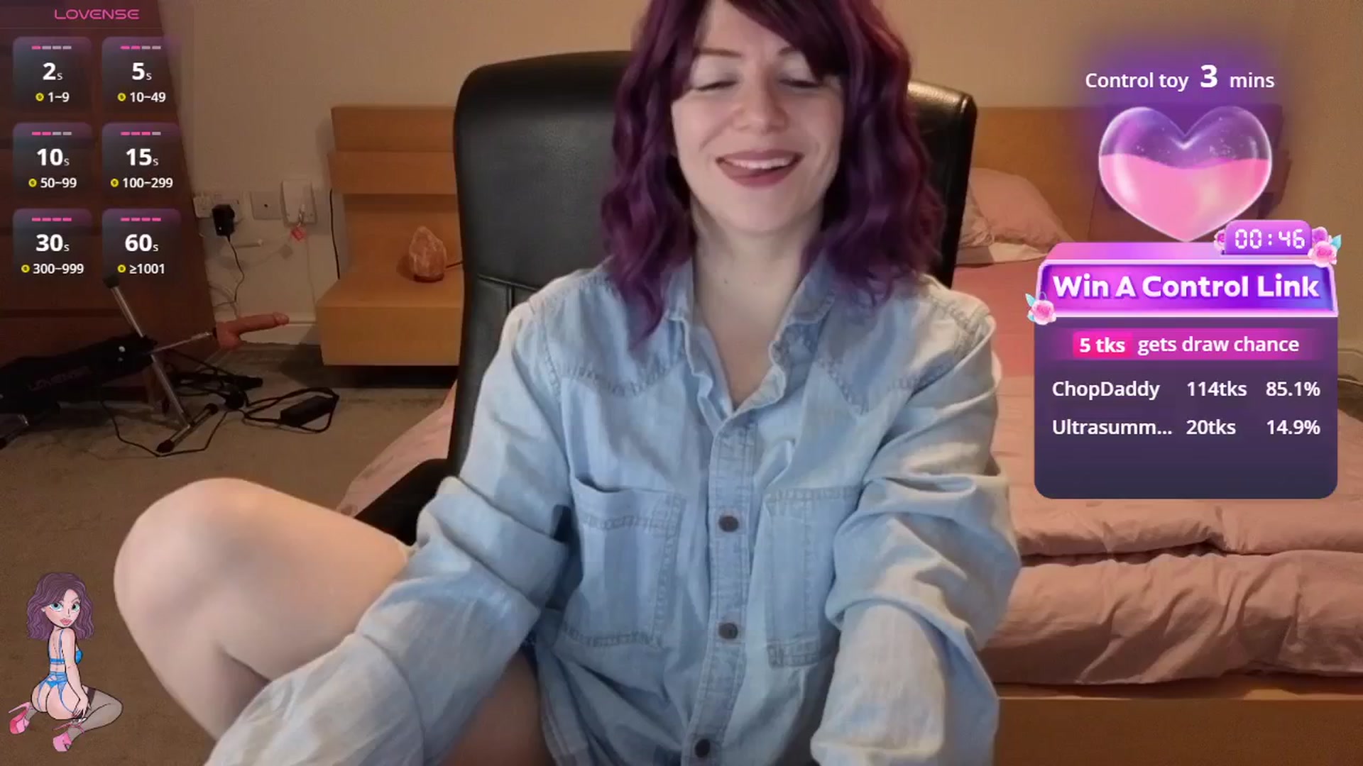 Gallery image thumbnail from size2shoes's myfreecams stream on, 02/23/2026, 21:40 image 5 of 20