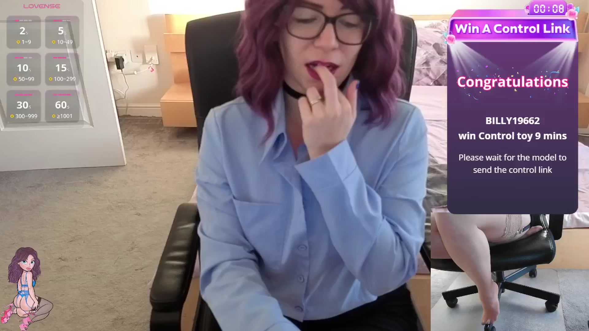 Gallery image thumbnail from size2shoes's myfreecams stream on, 02/25/2026, 17:12 image 1 of 20