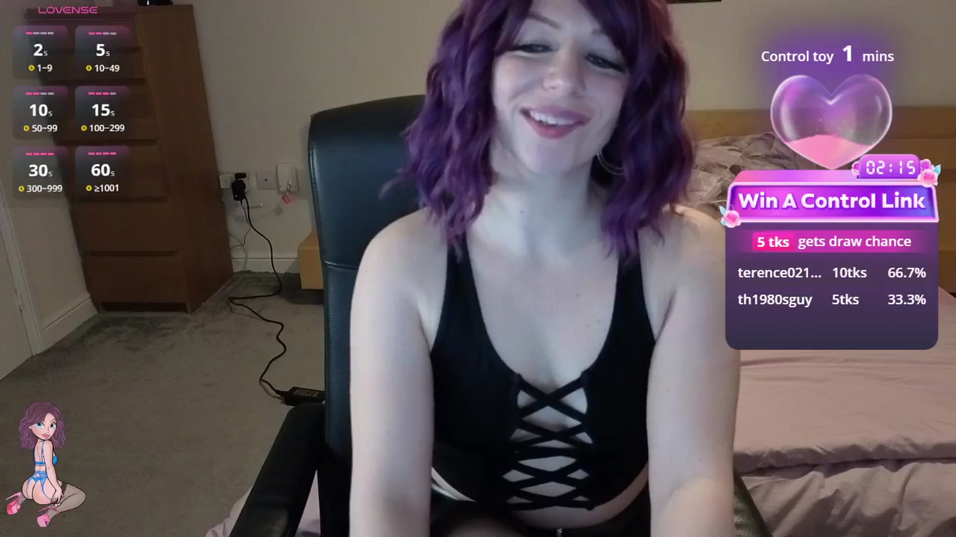 Gallery image thumbnail from size2shoes's myfreecams stream on, 03/01/2026, 24:48 image 8 of 20