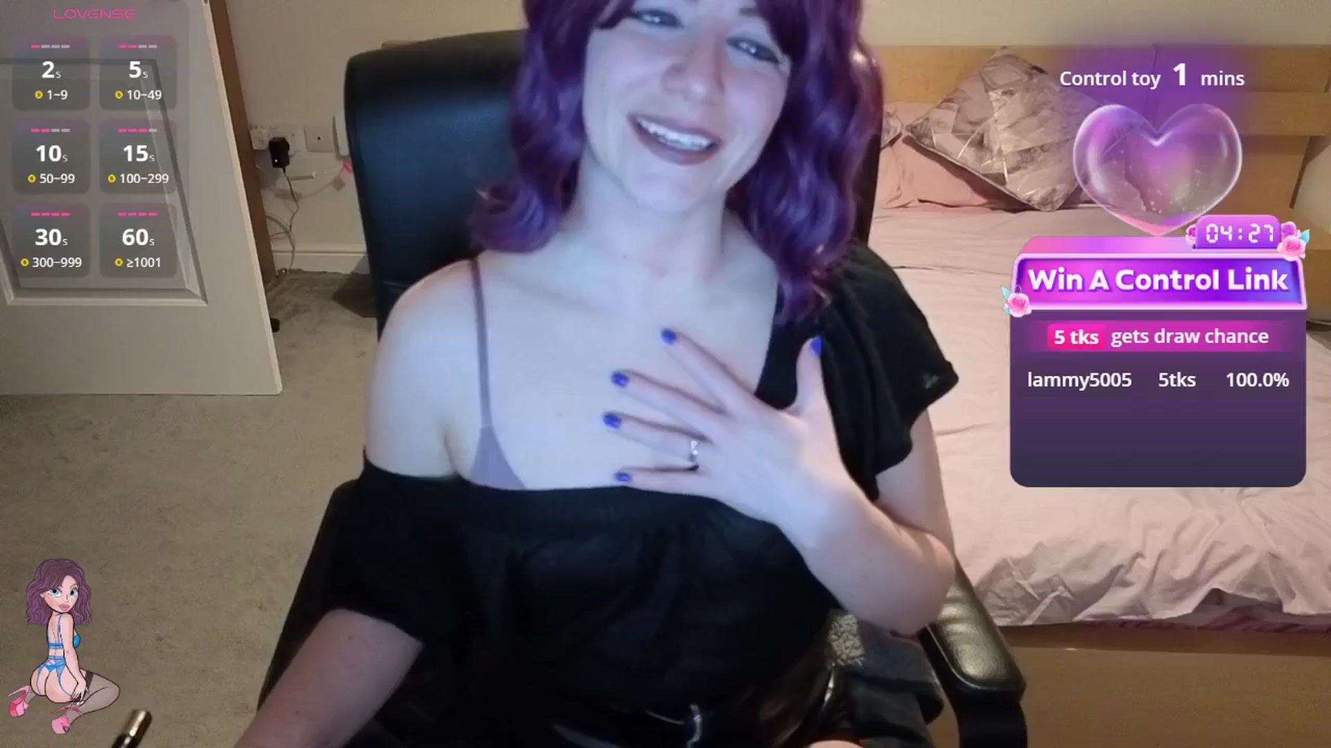 Gallery image thumbnail from size2shoes's myfreecams stream on, 03/05/2026, 21:42 image 6 of 20