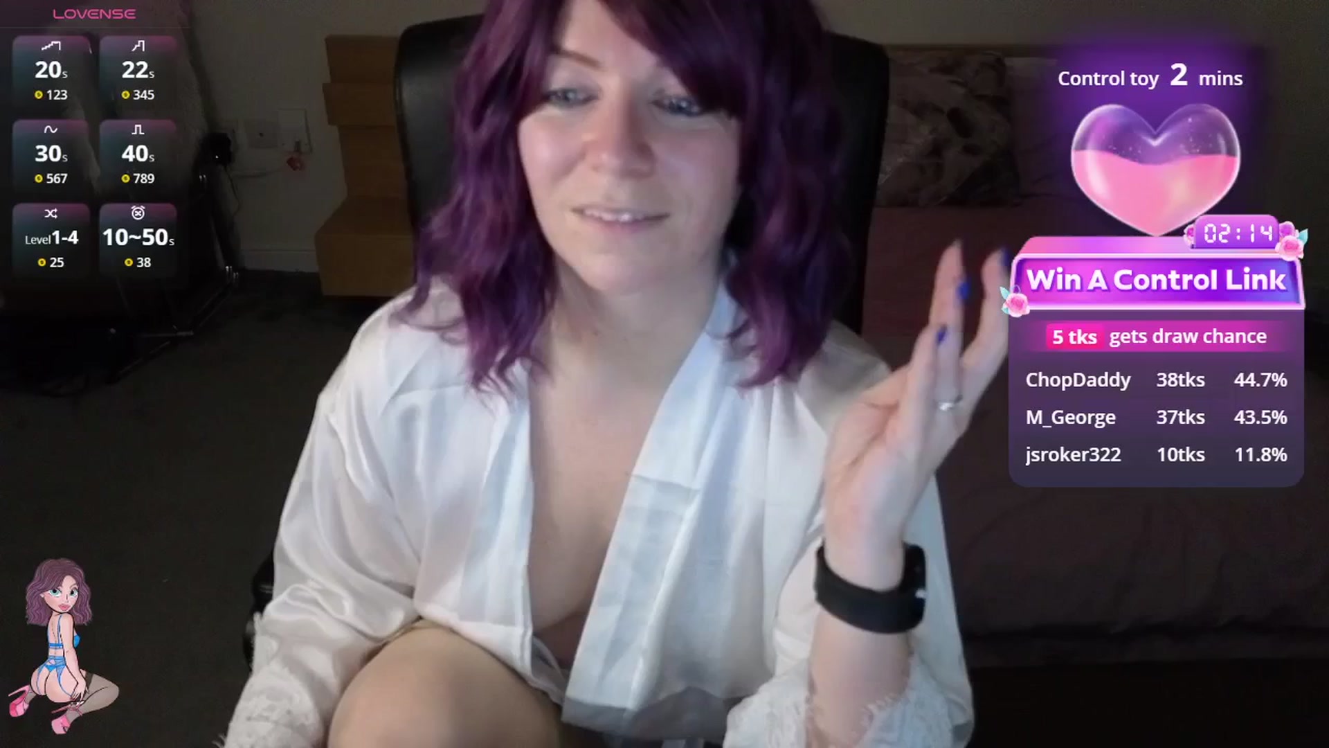 Gallery image thumbnail from size2shoes's myfreecams stream on, 03/12/2026, 24:55 image 7 of 20