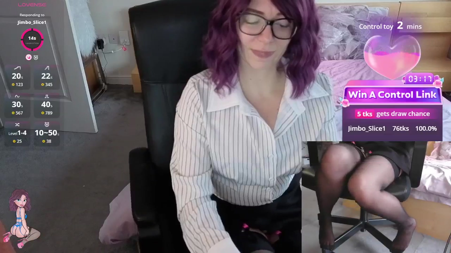 Gallery image thumbnail from size2shoes's myfreecams stream on, 03/12/2026, 17:05 image 17 of 20