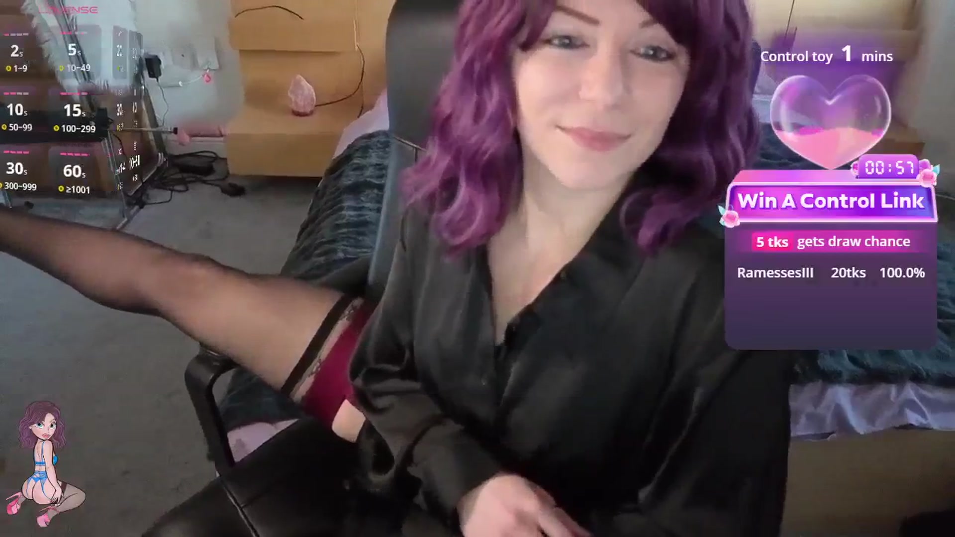 Gallery image thumbnail from size2shoes's myfreecams stream on, 03/21/2026, 18:57 image 4 of 20