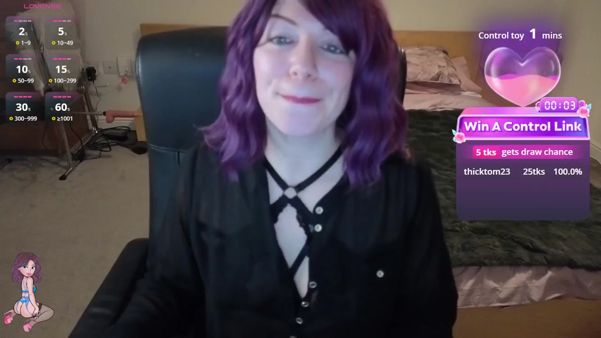 Gallery image thumbnail from size2shoes's myfreecams stream on, 03/22/2026, 23:57 image 1 of 20