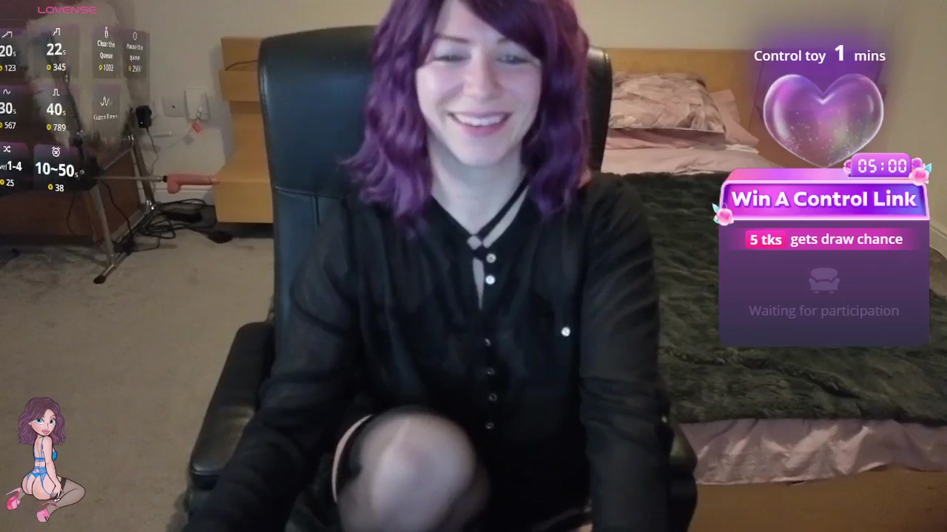 Gallery image thumbnail from size2shoes's myfreecams stream on, 03/22/2026, 23:57 image 19 of 20