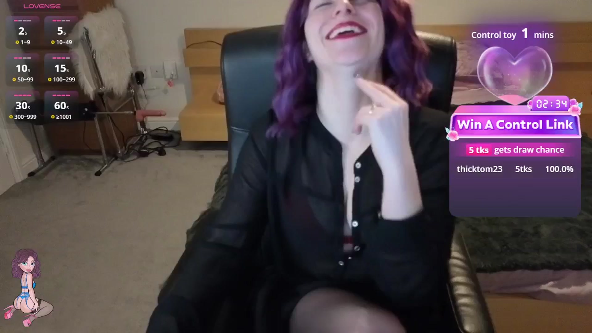 Gallery image thumbnail from size2shoes's myfreecams stream on, 03/31/2026, 21:26 image 18 of 20